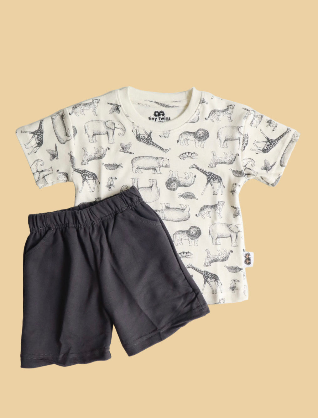 Night Safari Basic Solid Co-ords