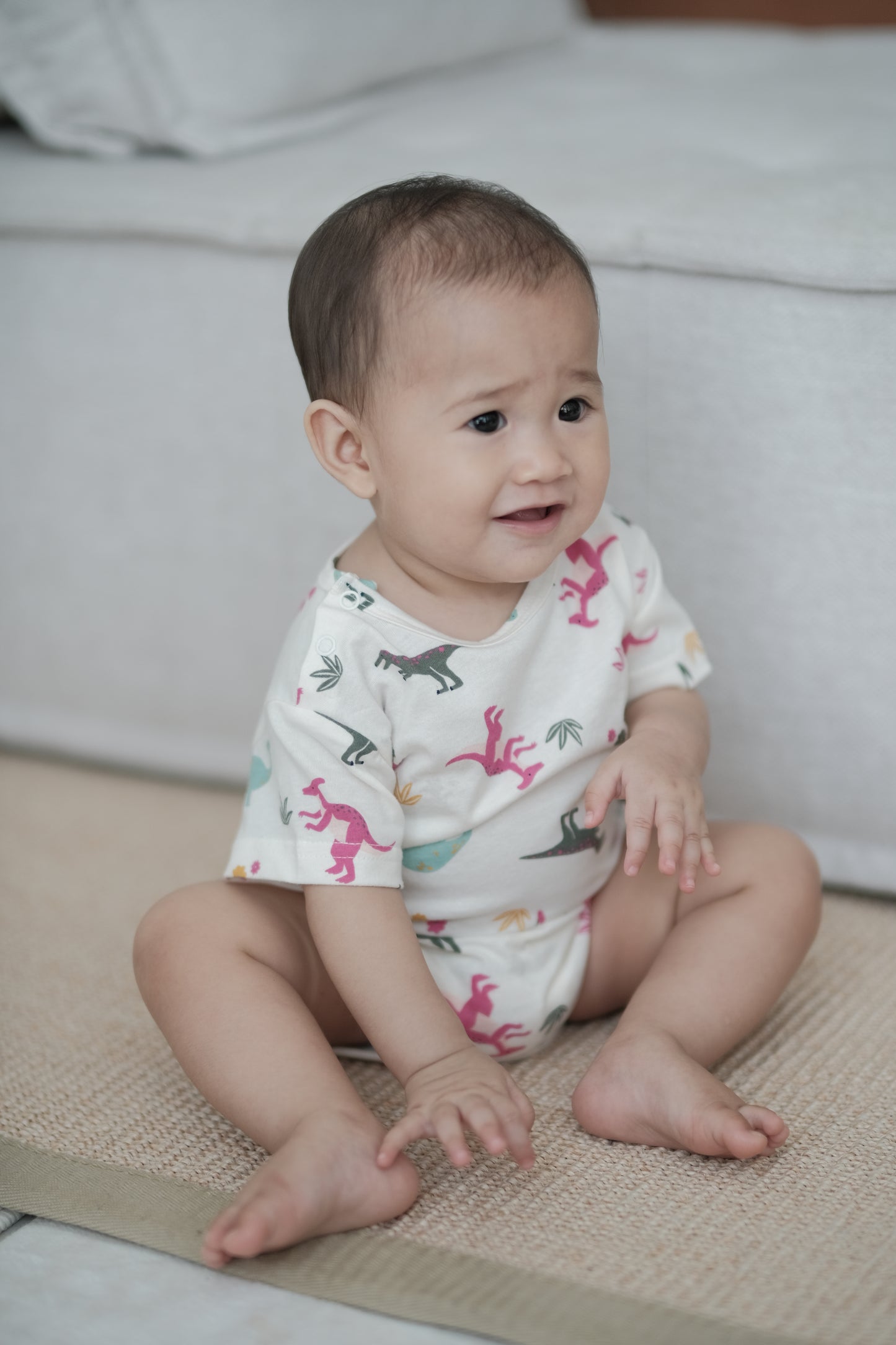 Pinky Dino Bodysuit