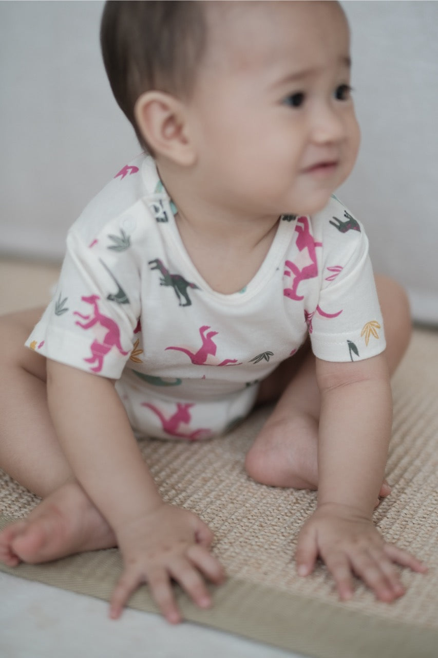 Pinky Dino Bodysuit