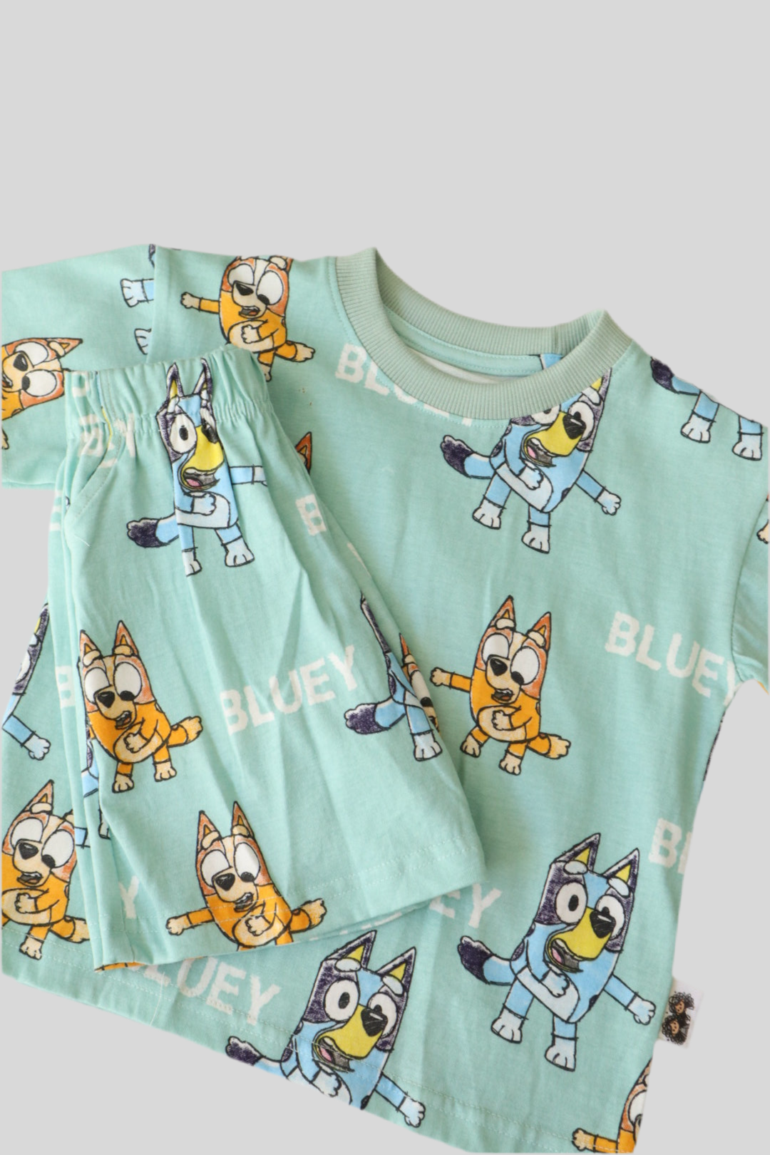 Blue Buddies Oversized Co-ords