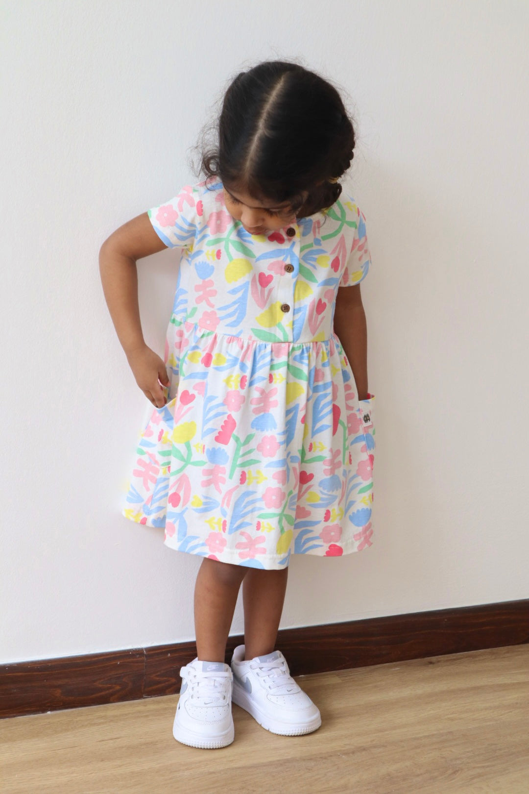 Pastel Petals Dress