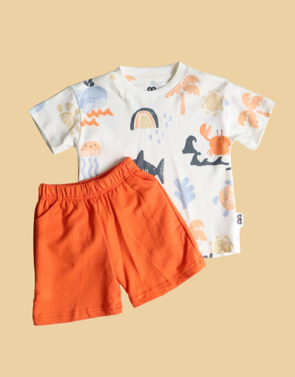 Coastal Charm Basic Solid Co-ords