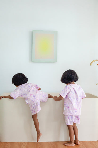 Lady in pink Oversized Co-ords