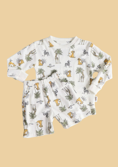 Lion Safari Basic Long Sleeve Co-ords