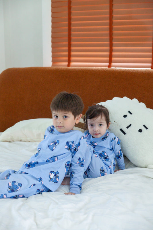 Aliens In Blue Toddler Pyjamas