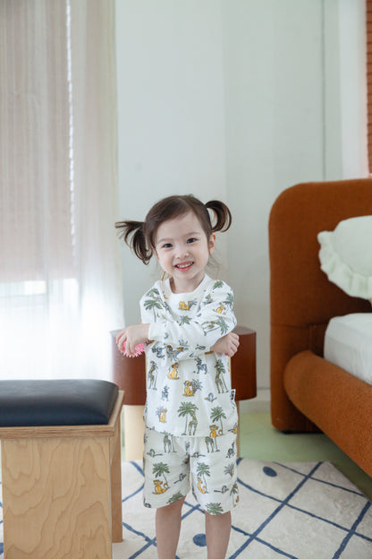 Lion Safari Basic Long Sleeve Co-ords