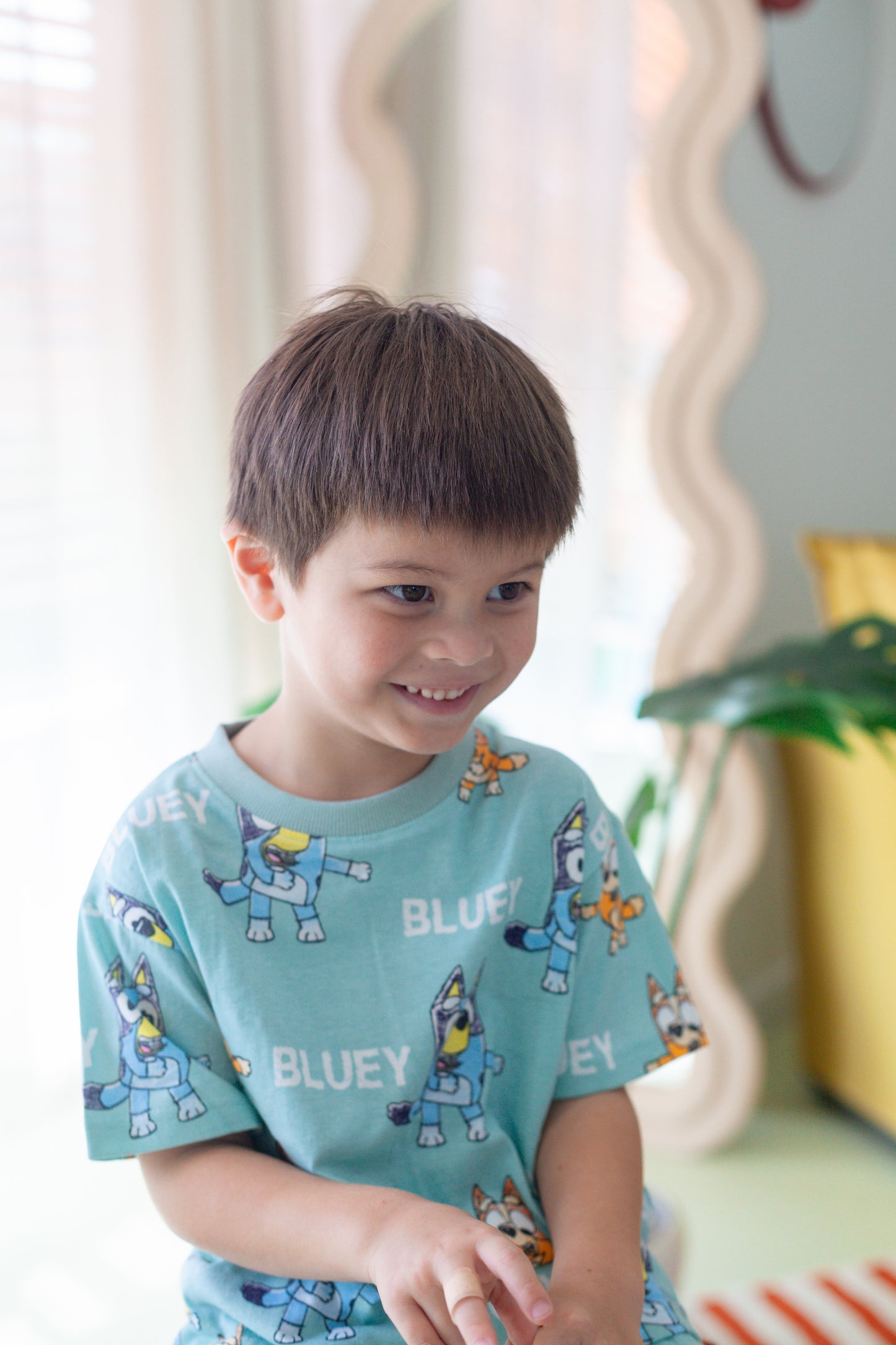 Blue Buddies Oversized Co-ords