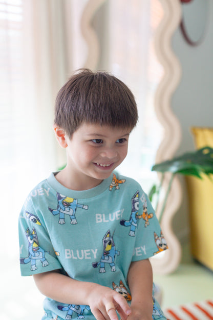 Blue Buddies Oversized Co-ords