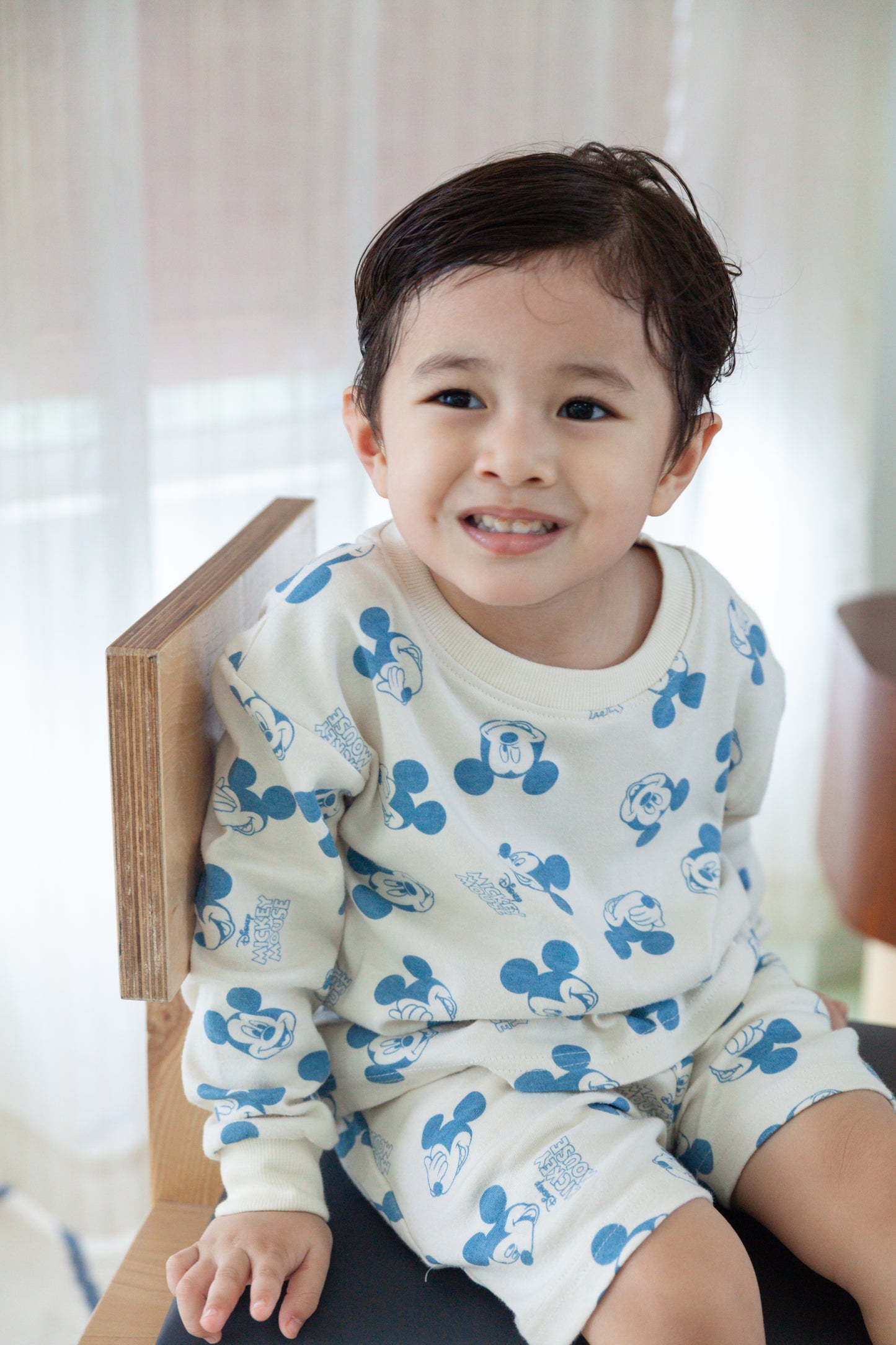 Mouse Blues Basic Long Sleeve Co-ords