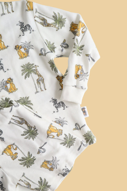 Lion Safari Basic Long Sleeve Co-ords