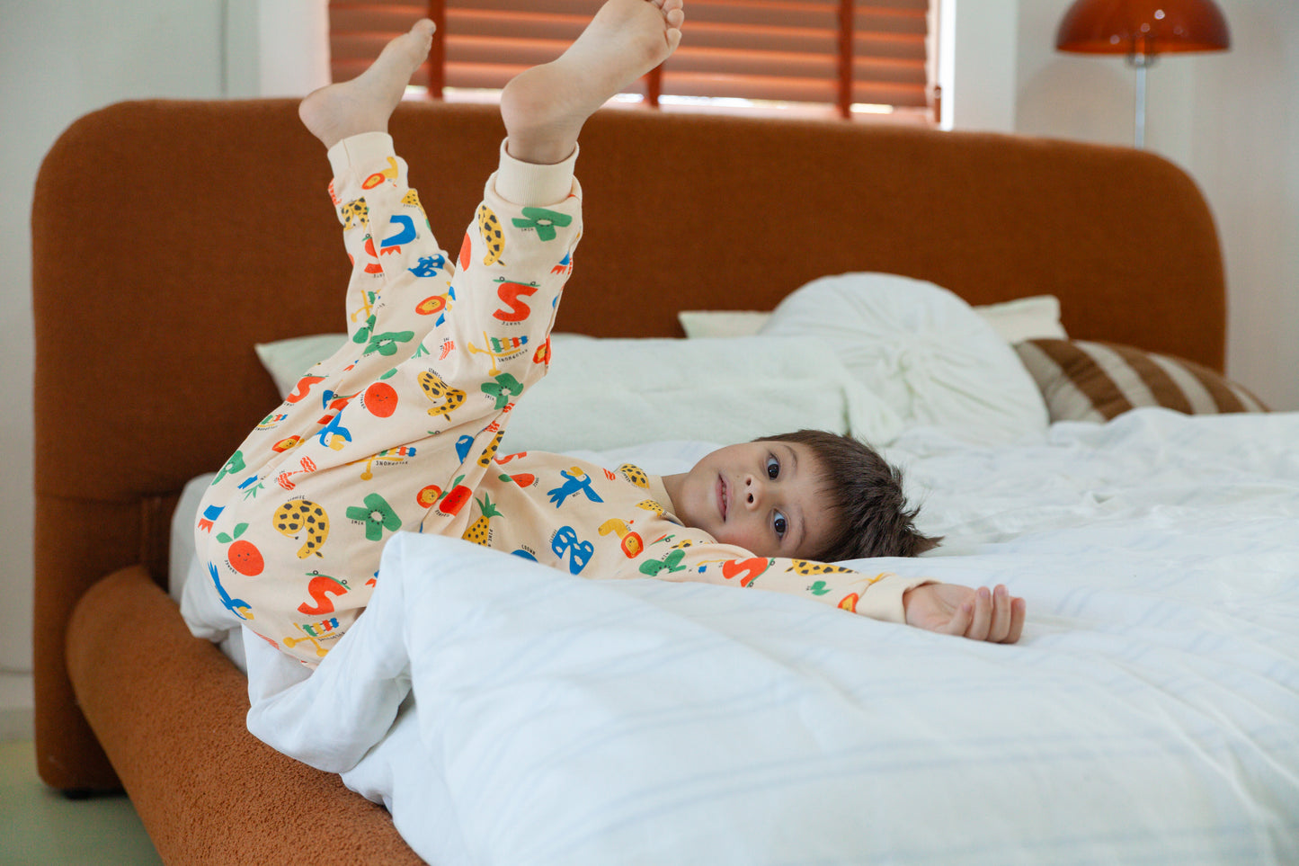 Pineapple Font Toddler Pyjamas