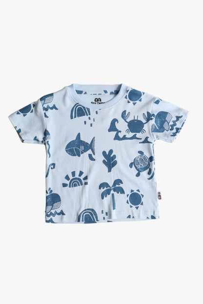 Blue Ocean Basic Solid Co-ords