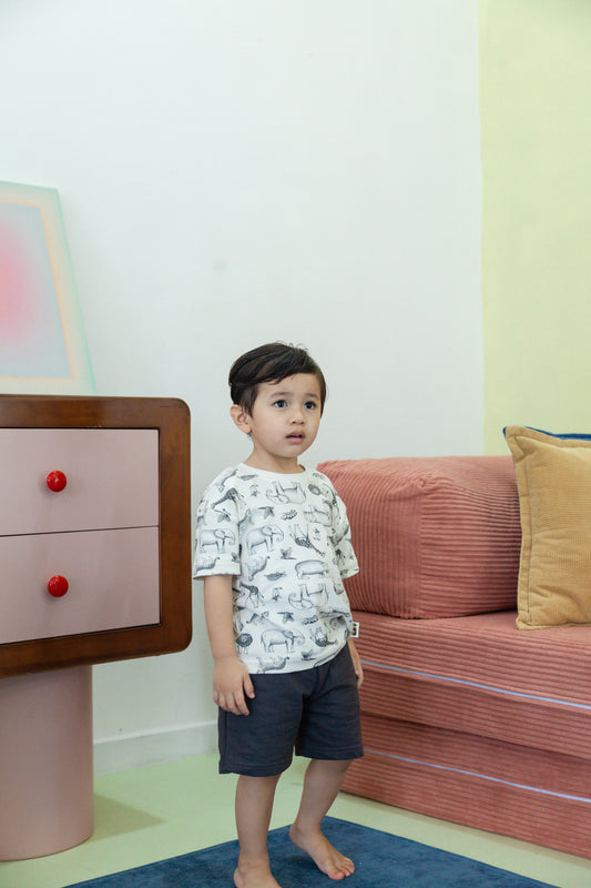 Night Safari Basic Solid Co-ords