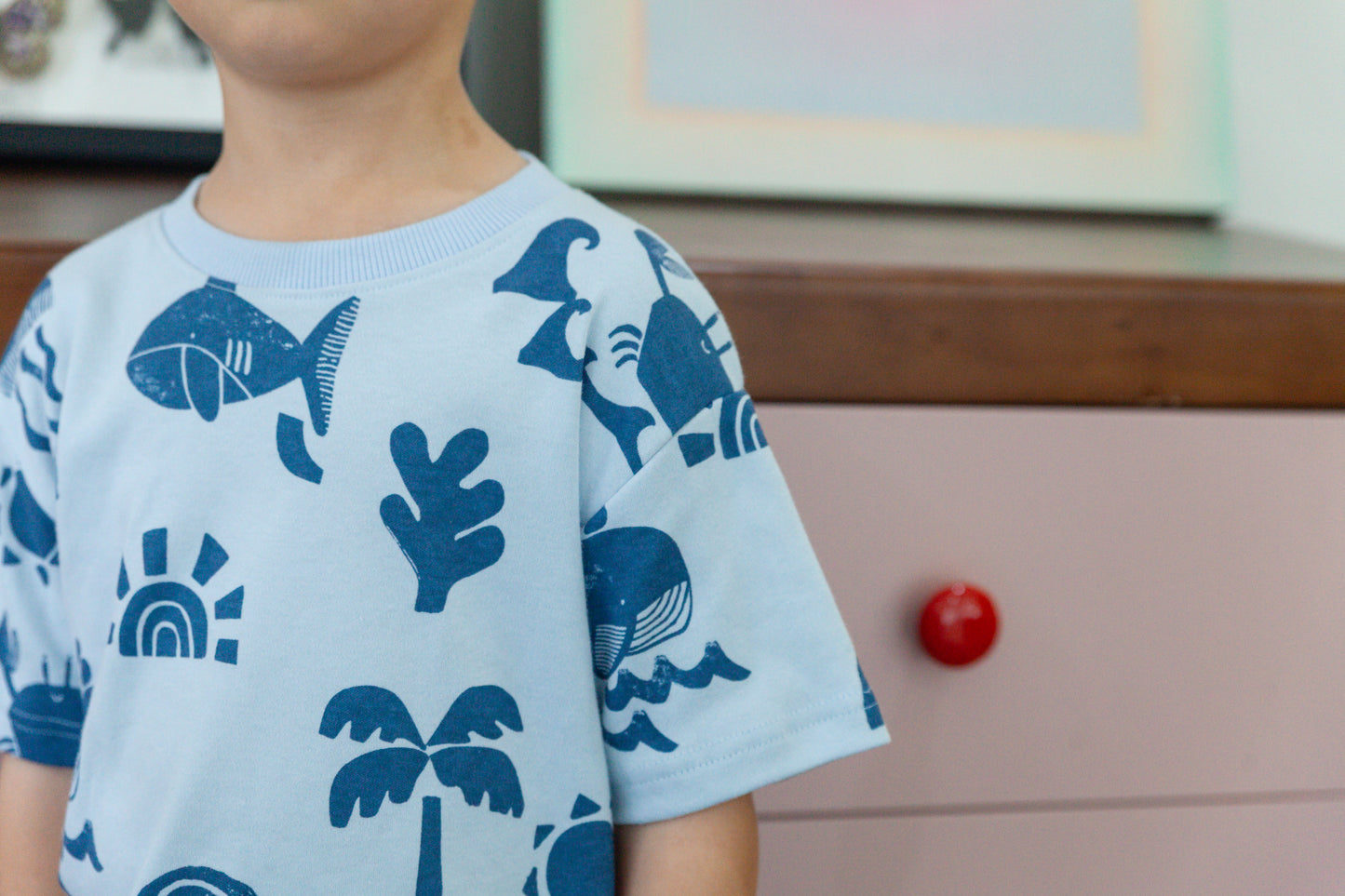 Blue Ocean Basic Solid Co-ords