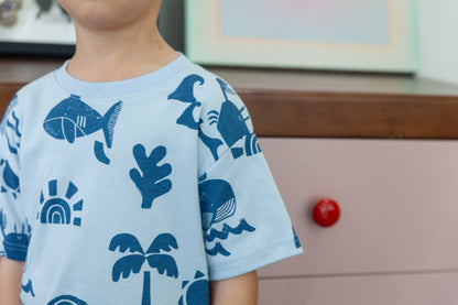 Blue Ocean Basic Solid Co-ords