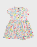 Pastel Petals Dress + Bloomer