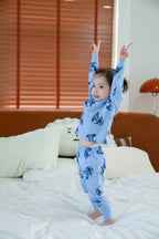 Aliens In Blue Toddler Pyjamas
