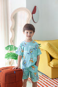 Blue Buddies Oversized Co-ords