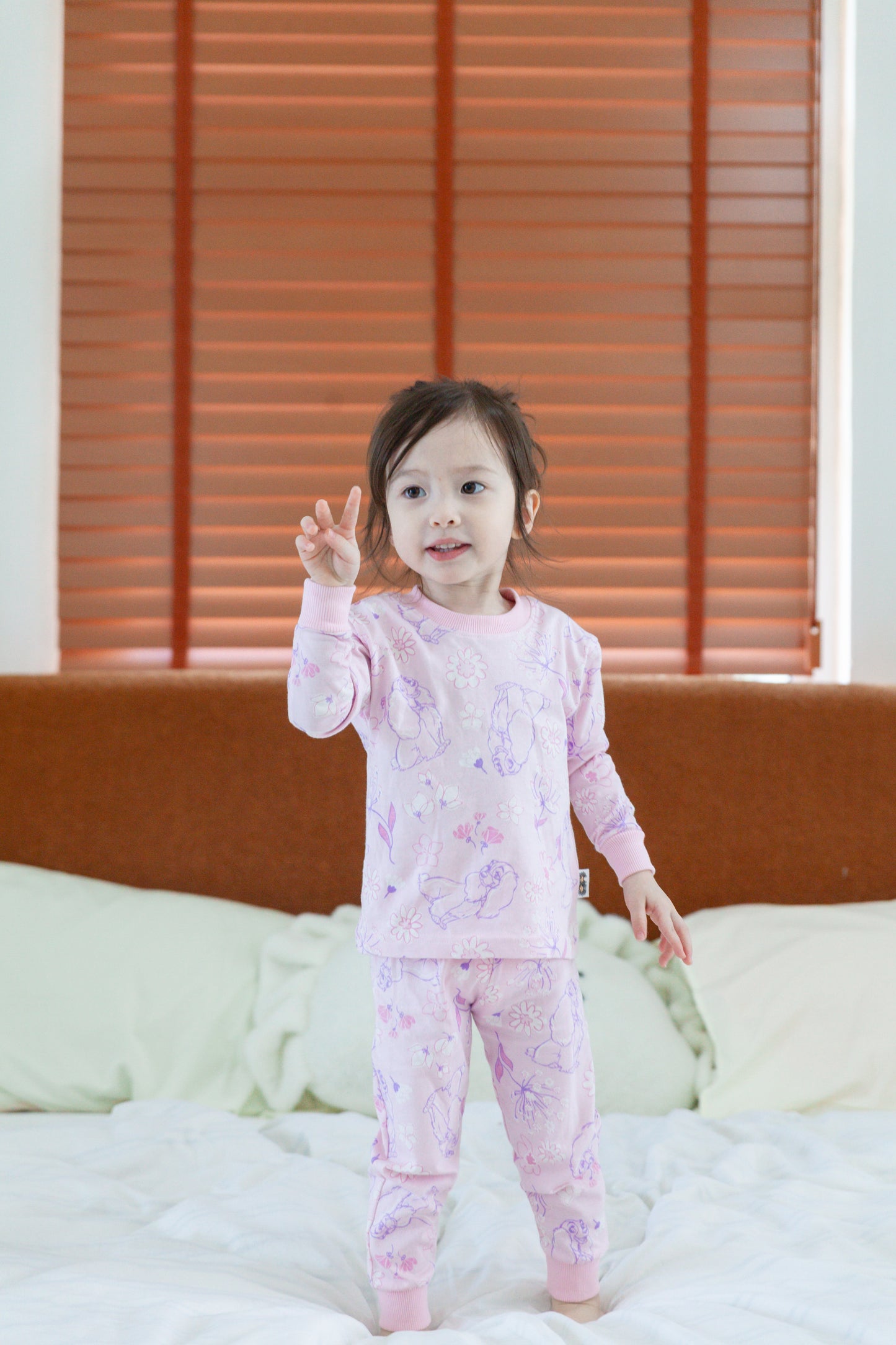 Lady In Pink Toddler Pyjamas