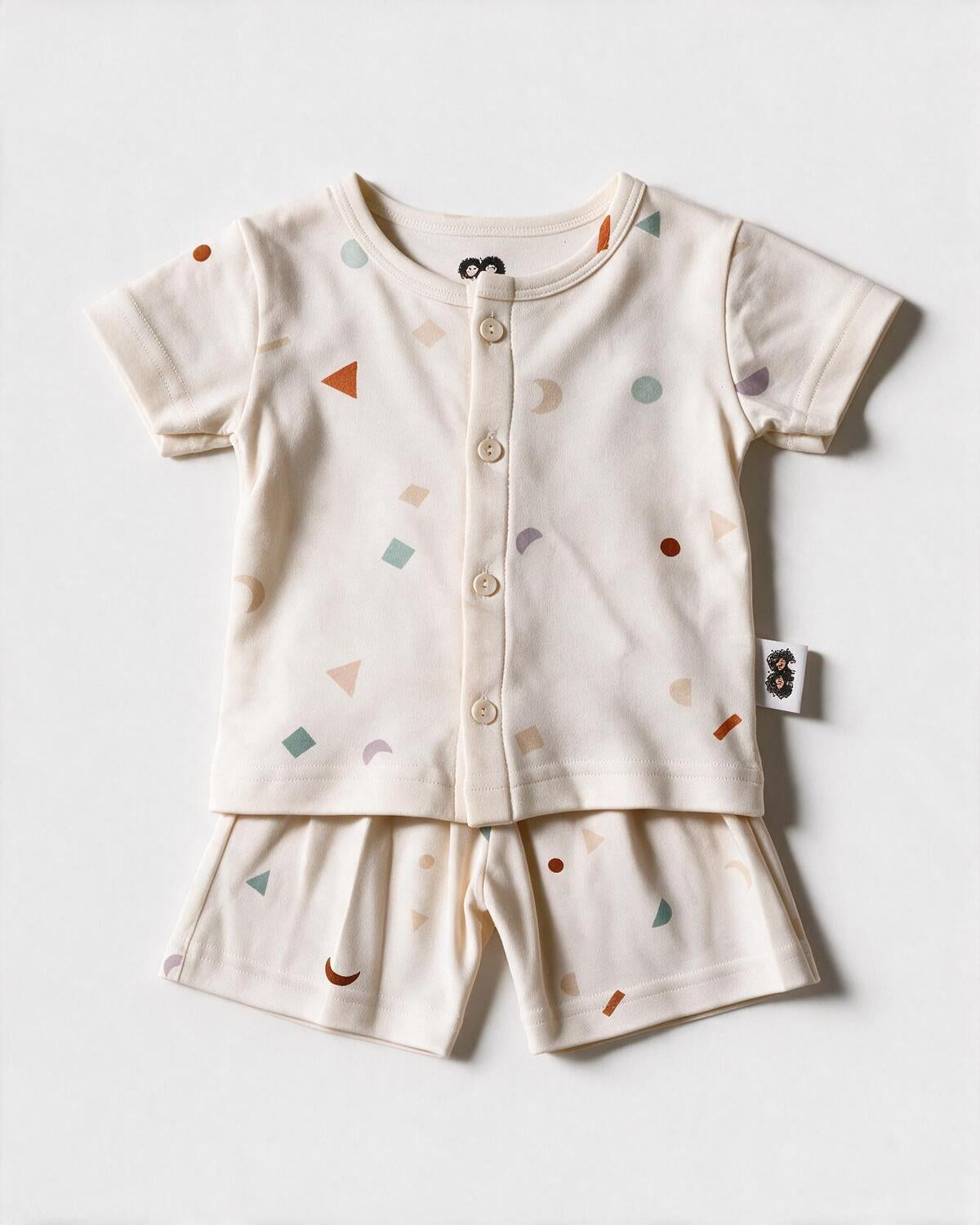 Colour Blocks Short Sleeve Co-ords