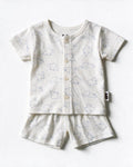 Tiny Trumpet (White) Short Sleeve Co-ords