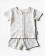 Tiny Trumpet (White) Short Sleeve Co-ords
