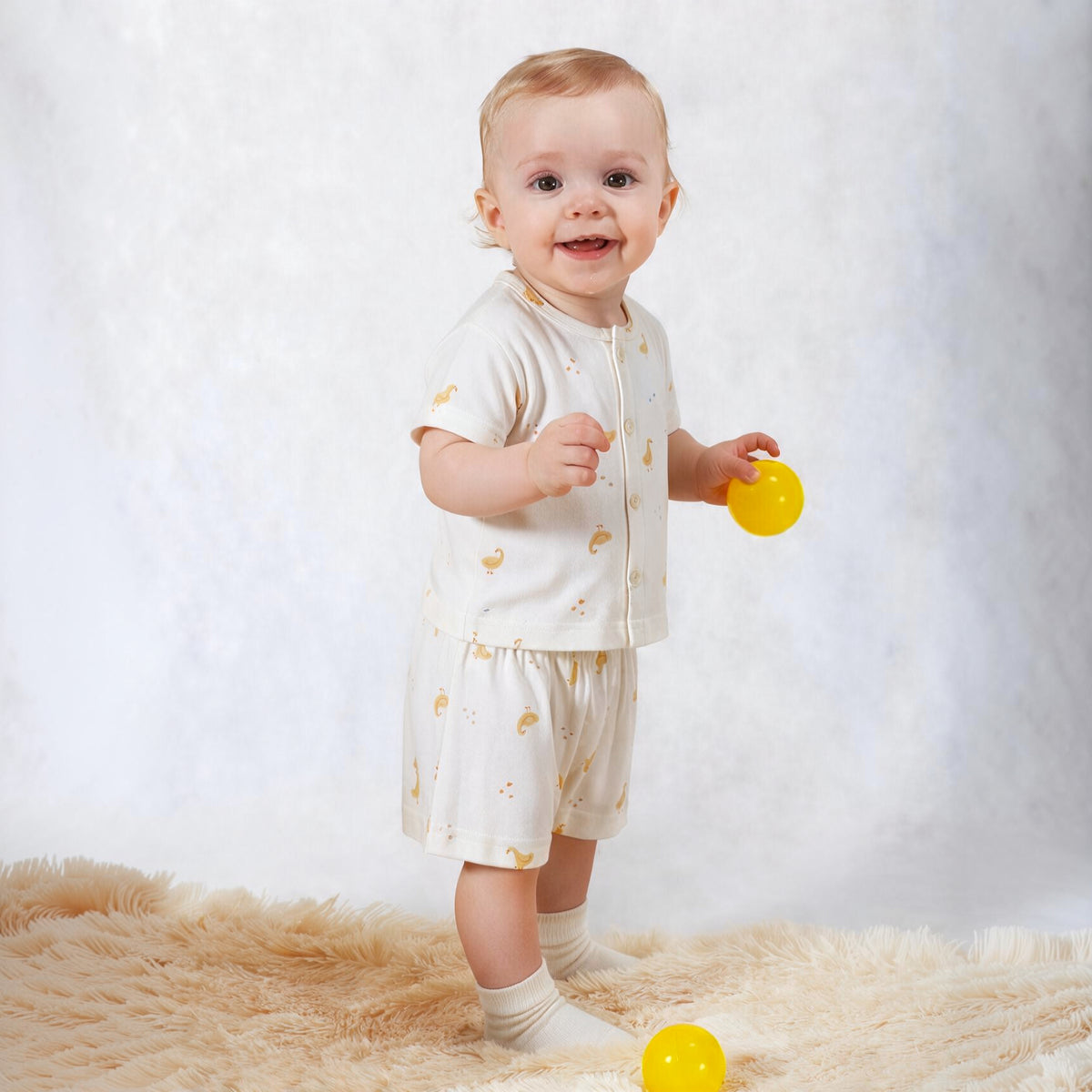 Ducky Dots Short Sleeve Co-ords