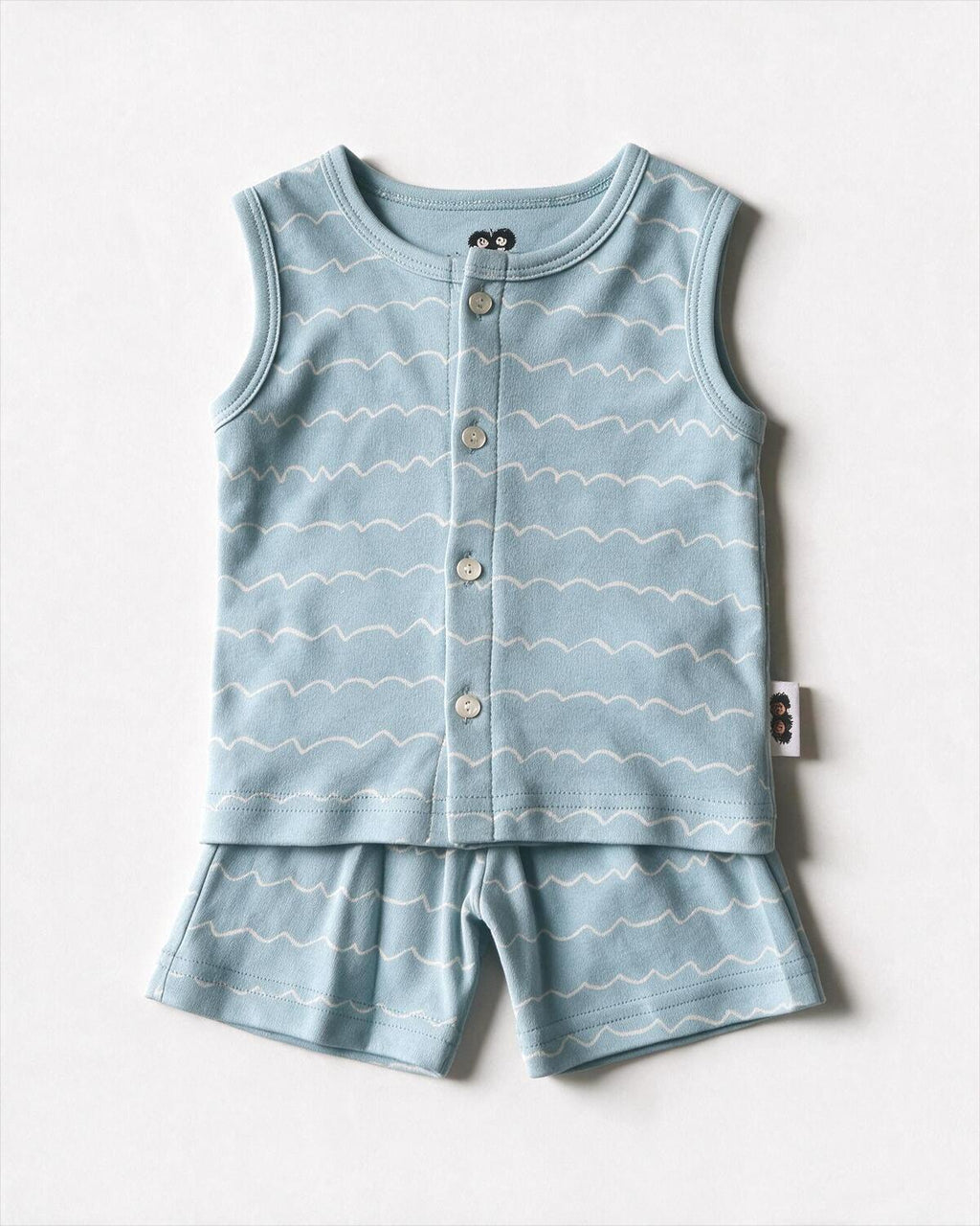 Ocean Whirl Sleeveless Co-ords