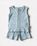 Ocean Whirl Sleeveless Co-ords