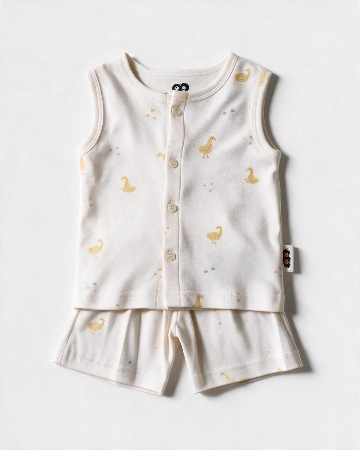 Ducky Dots Sleeveless Co-ords