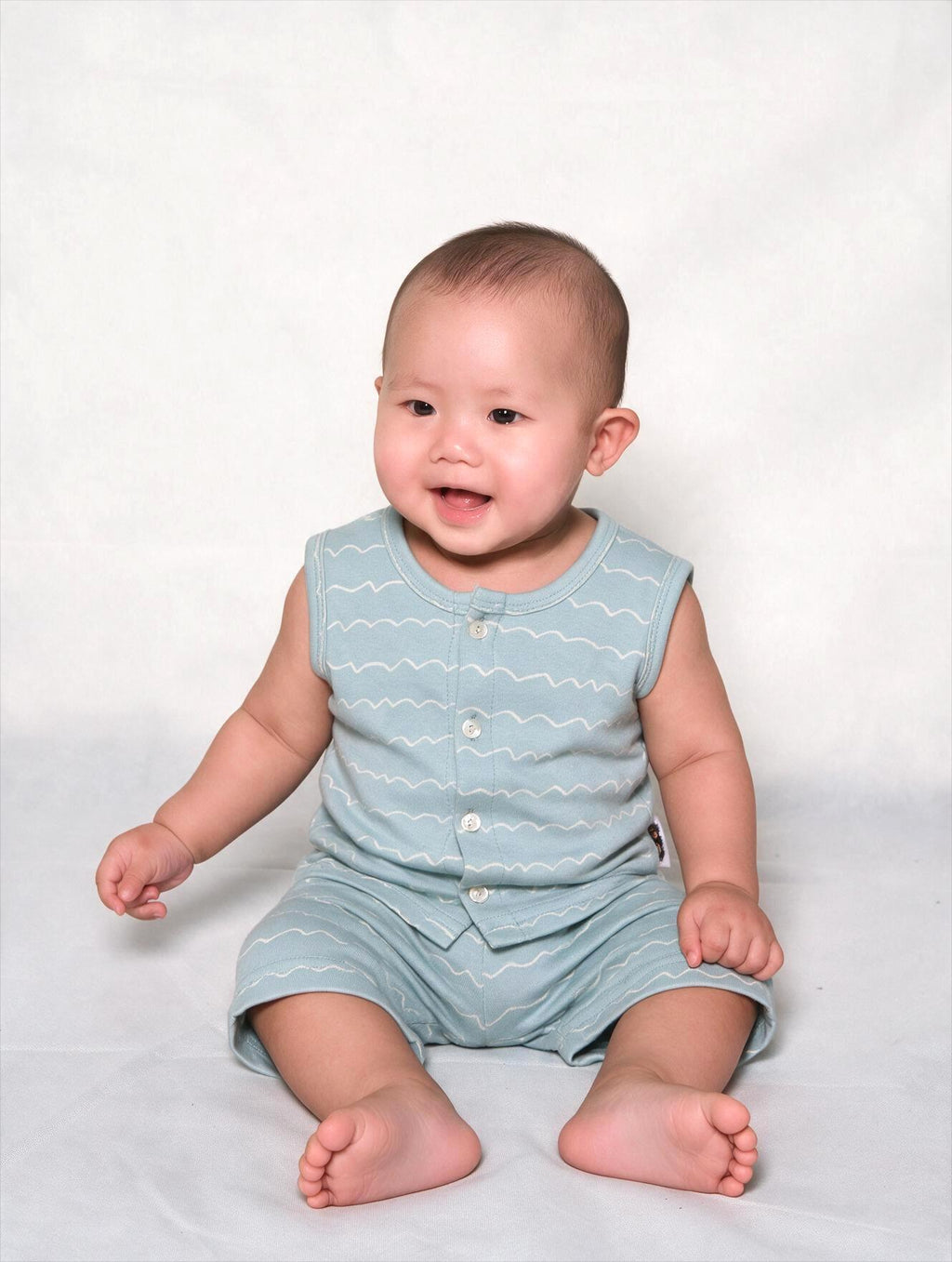 Ocean Whirl Sleeveless Co-ords