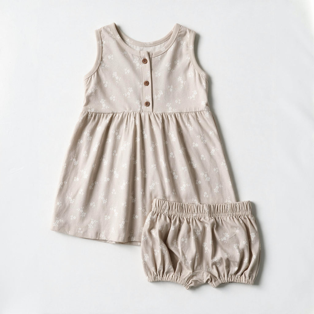Ivory Bloom Sundress