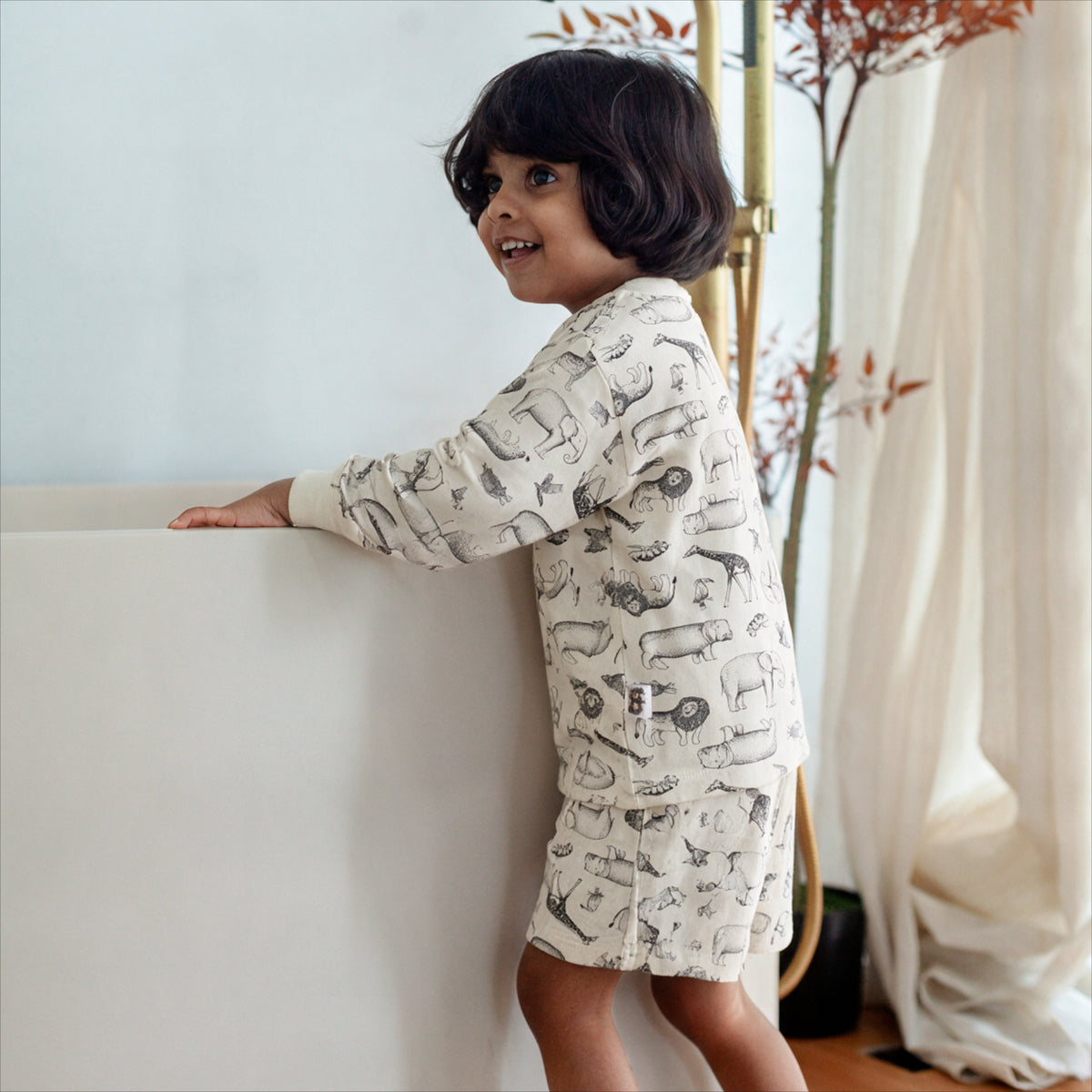 Night Safari Basic Long Sleeve Co-ords