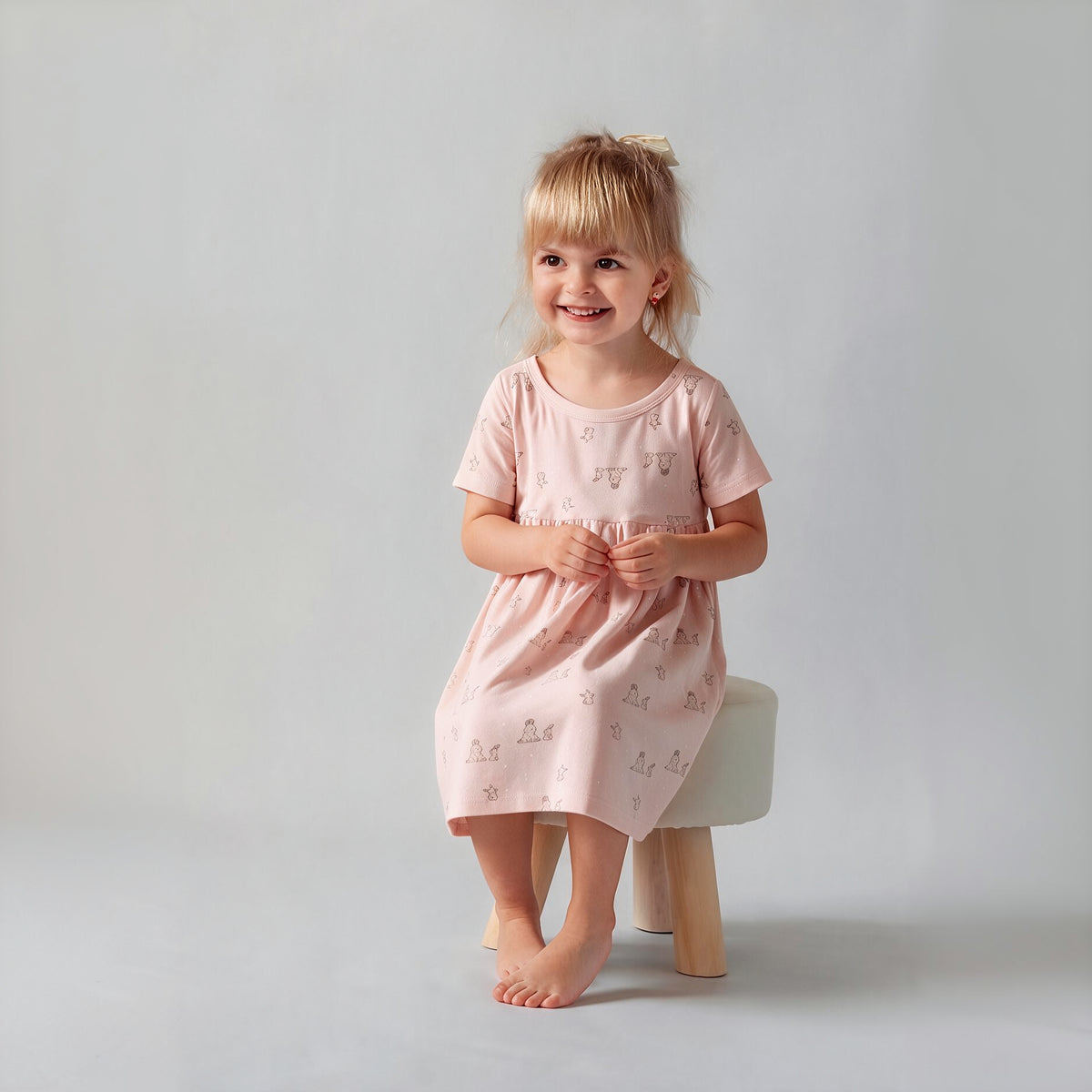 Hoppy Doodle Summer Dress