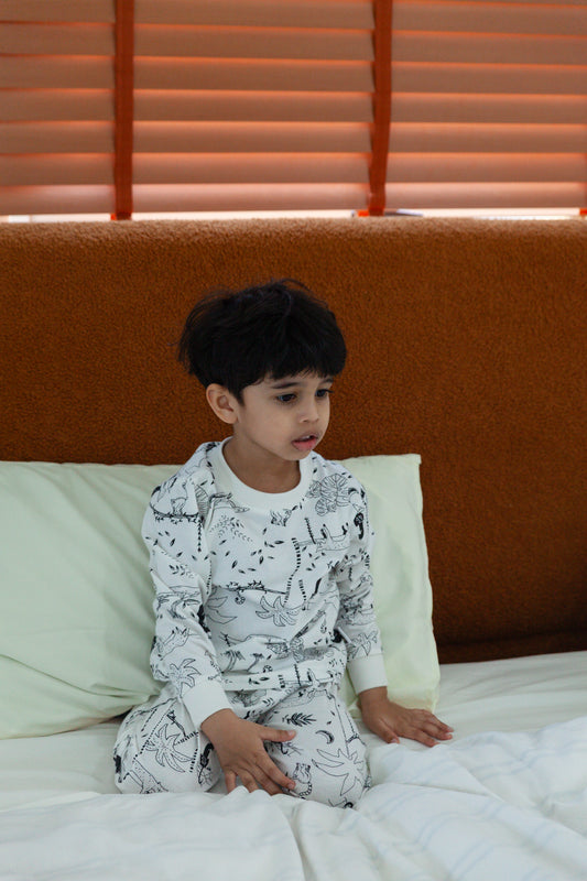 Muted Safari Toddler Pyjamas