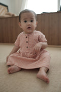 Peach Bloom Dress + Bloomer