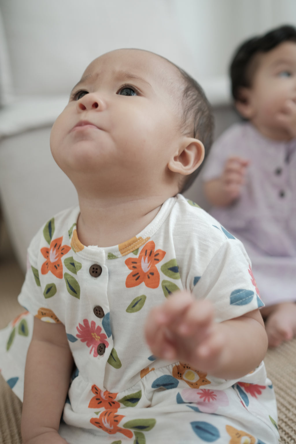 Floral Whisper Dress + Bloomer