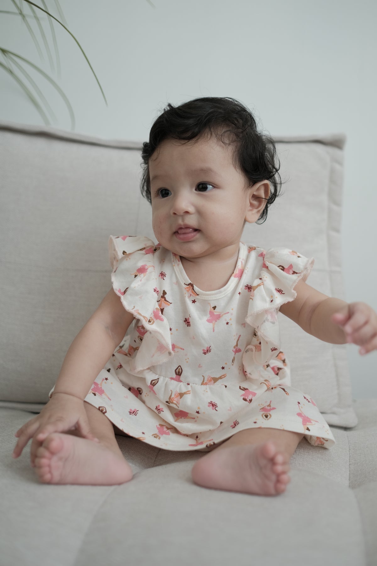 Twilrling Tutu Frill Dress + Bloomer