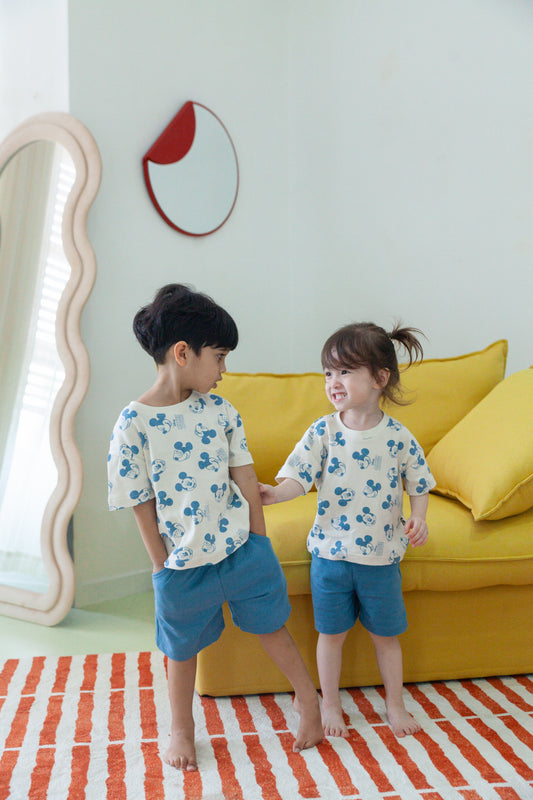 Mouse Blues Basic Solid Co-ords