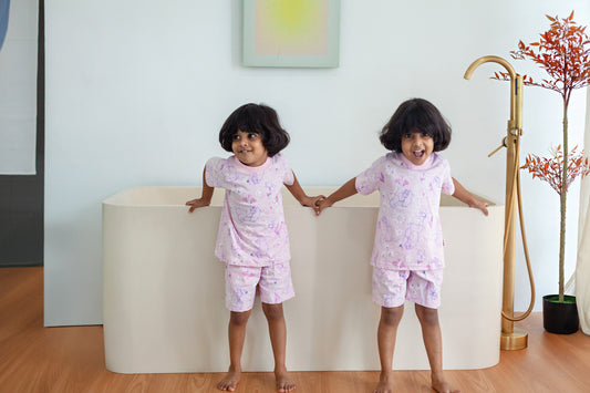 Lady in pink Oversized Co-ords