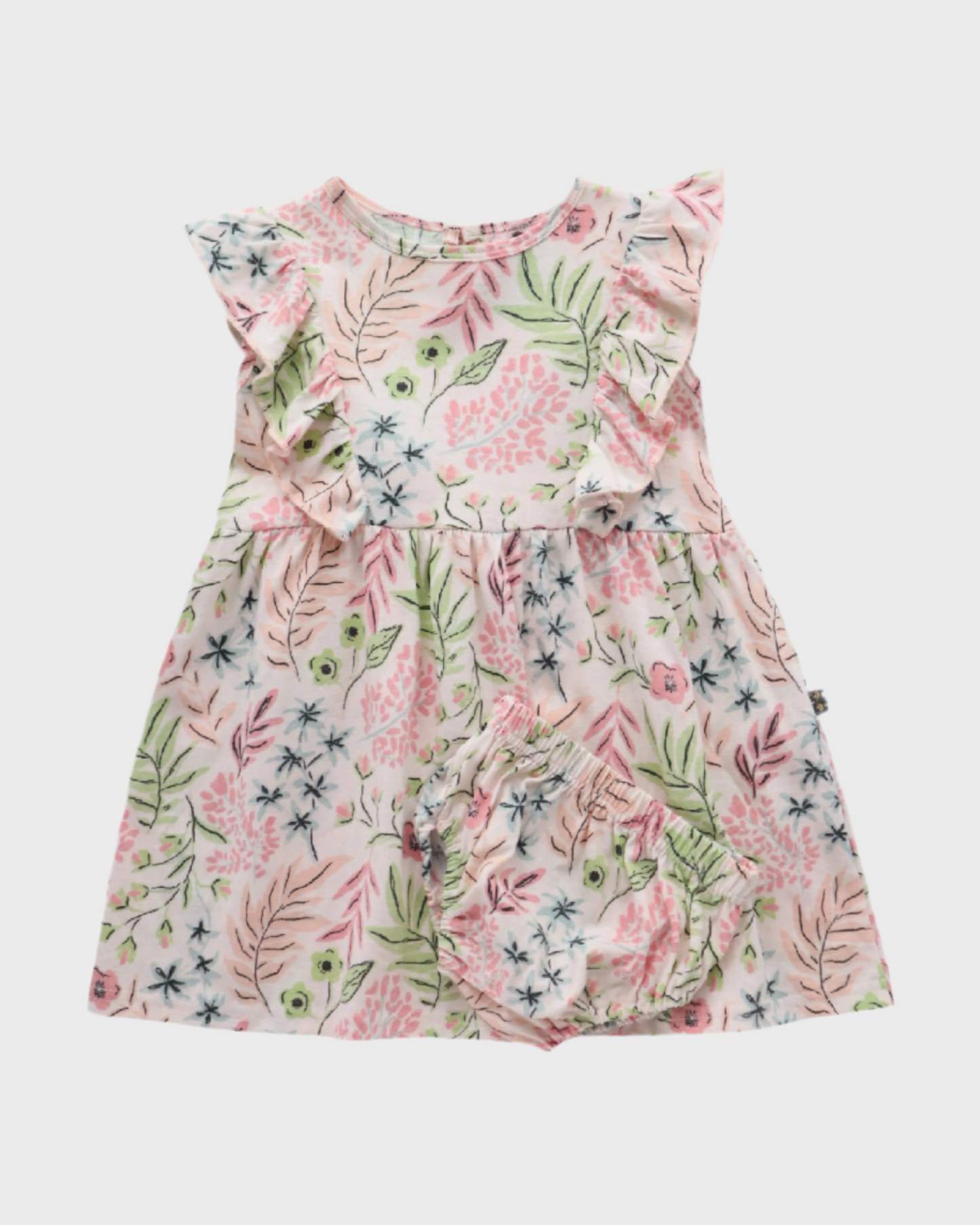 Wild Meadow Frill Dress + Bloomer