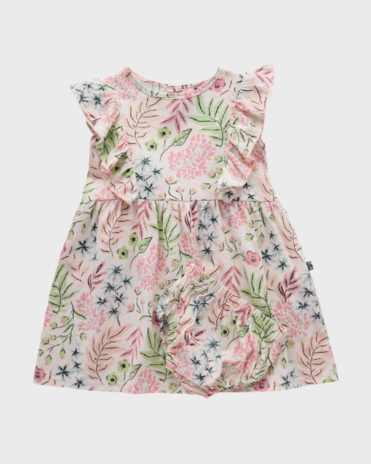 Wild Meadow Frill Dress + Bloomer