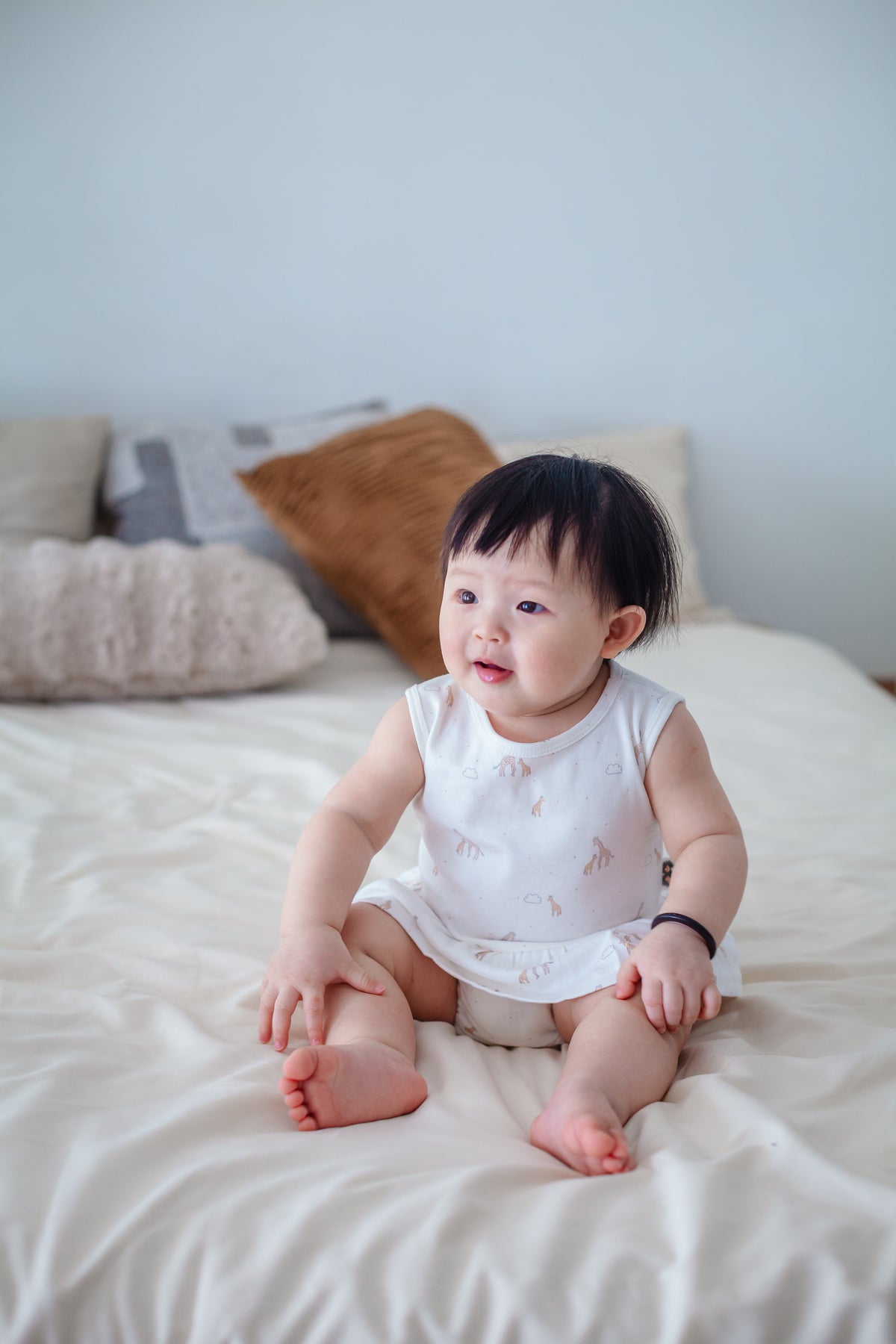 Blush Giraffes Playset