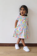 Pastel Petals Dress