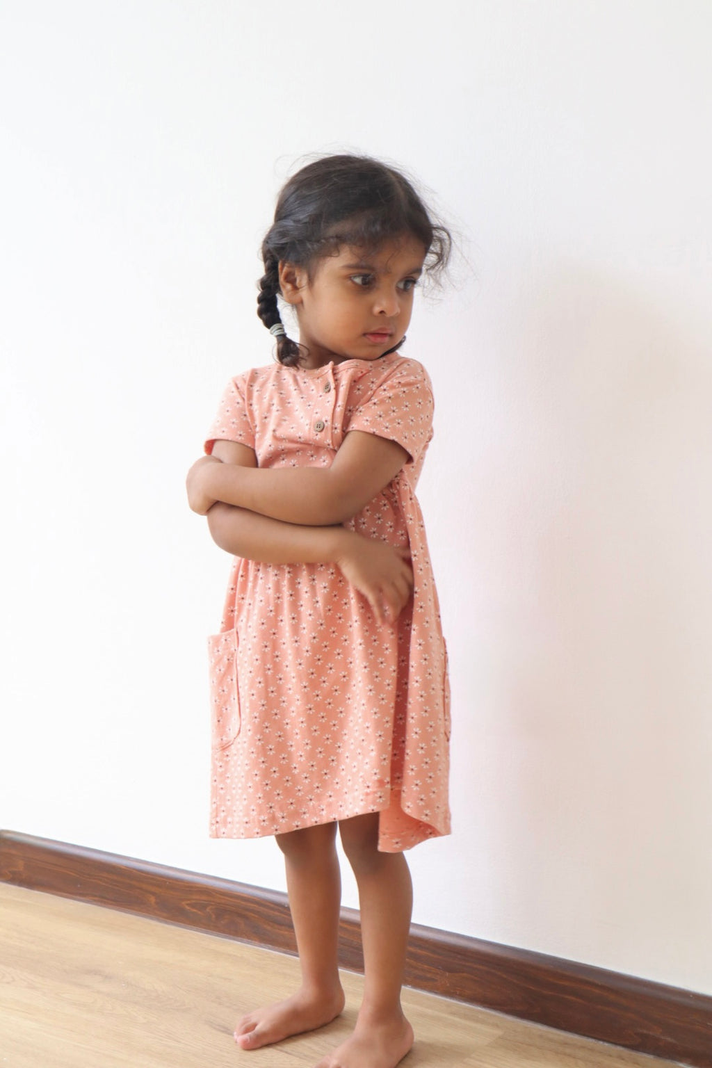 Peach Bloom Dress